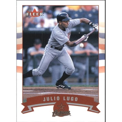 2002 Fleer Mini #241 Julio Lugo