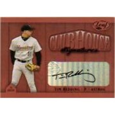 2002 Leaf Clubhouse Signatures Bronze #31 Tim Redding/300