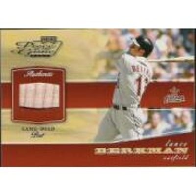 2002 Playoff Piece of the Game Materials #48A Lance Berkman Bat