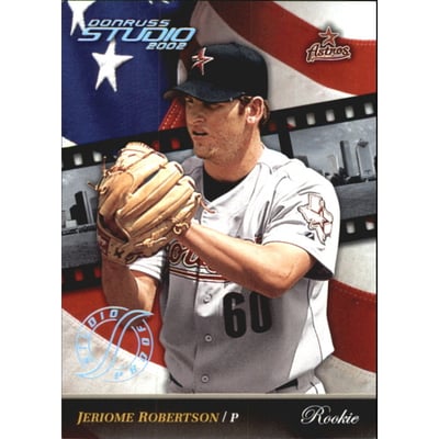 2002 Studio Proofs #272 Jeriome Robertson ROO