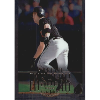 2002 Topps Gold Label Class 3 Titanium #127 Morgan Ensberg