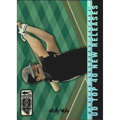 2002 Upper Deck 40-Man Electric Rainbow #1011 Morgan Ensberg NR