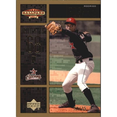 2002 Upper Deck Ballpark Idols Gold #202 Rodrigo Rosario ROO