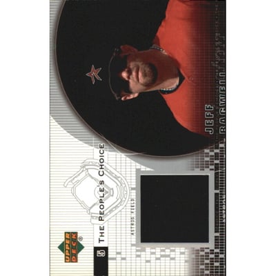 2002 Upper Deck Peoples Choice Game Jersey #PJJBA Jeff Bagwell