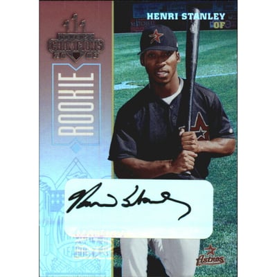 2003 Donruss Champions Autographs #113 Henri Stanley/390