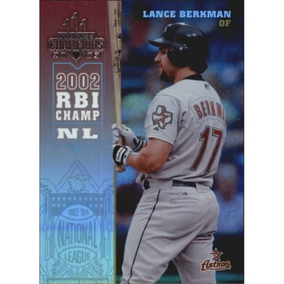 2003 Donruss Champions Holo-Foil #118 Lance Berkman