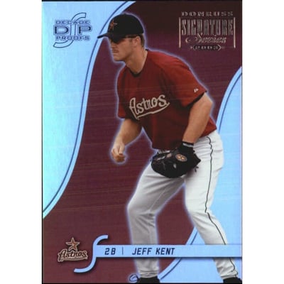 2003 Donruss Signature Decade Proofs #37 Jeff Kent