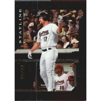 2003 Donruss Team Heroes Stat Line #221 Lance Berkman/42