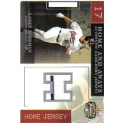 2003 Fleer Focus JE Home and Aways Game Jersey #LB Lance Berkman