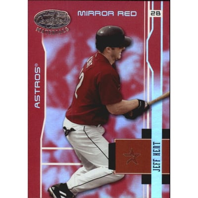 2003 Leaf Certified Materials Mirror Red #78 Jeff Kent