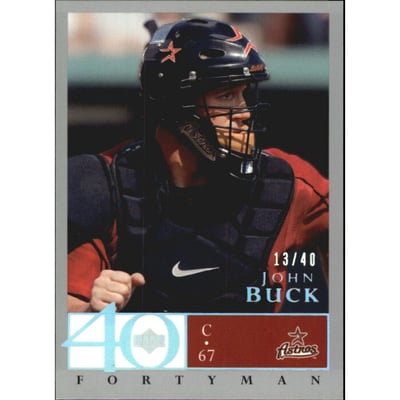 2003 Upper Deck 40-Man Rainbow #374 John Buck