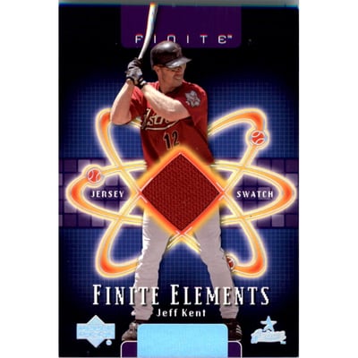 2003 Upper Deck Finite Elements Game Jersey #JK Jeff Kent