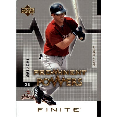 2003 Upper Deck Finite Gold #167 Jeff Kent PP
