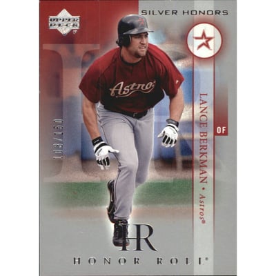 2003 Upper Deck Honor Roll Silver #66 Lance Berkman