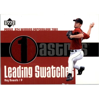 2003 Upper Deck Leading Swatches #RO1 Roy Oswalt PCT SP