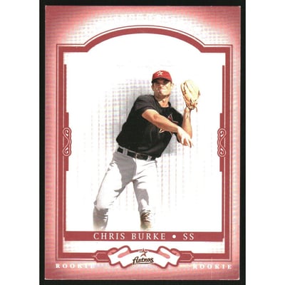 2004 Donruss Classics Timeless Tributes Red #200 Chris Burke ROO