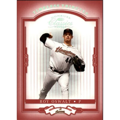 2004 Donruss Classics Timeless Tributes Red #55 Roy Oswalt