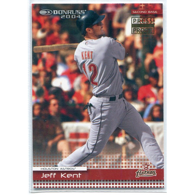 2004 Donruss Press Proofs Gold #279 Jeff Kent