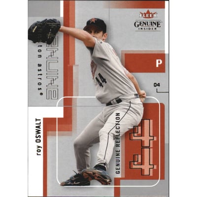 2004 Fleer Genuine Insider Reflections #45 Roy Oswalt