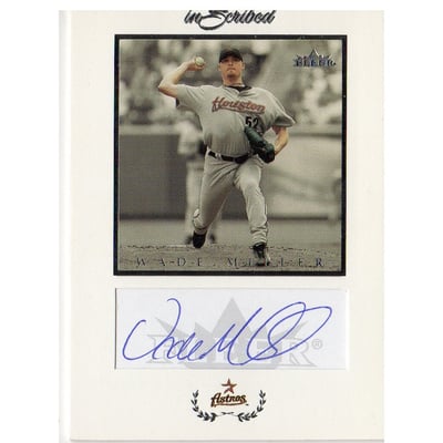 2004 Fleer InScribed Autographs Silver #WM Wade Miller/195