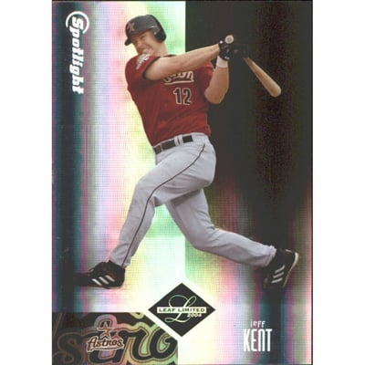 2004 Leaf Limited Silver Spotlight #59 Jeff Kent