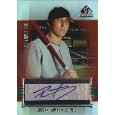 2004 SP Prospects #367 Jordan Parraz AU/400 RC