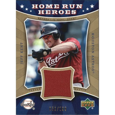 2004 Sweet Spot Home Run Heroes Jersey #HRJK Jeff Kent