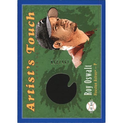 2004 Upper Deck Play Ball Artist's Touch Jersey #RO Roy Oswalt