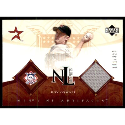 2005 Artifacts AL/NL Artifacts #RO Roy Oswalt Jsy/325