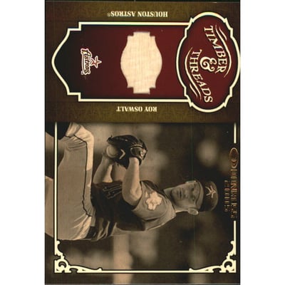 2005 Donruss Timber and Threads Bat #33 Roy Oswalt