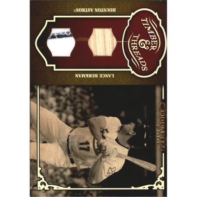 2005 Donruss Timber and Threads Combo #23 Lance Berkman Bat-Jsy
