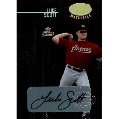 2005 Leaf Certified Materials #223 Luke Scott NG AU RC