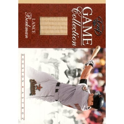 2005 Leaf Game Collection #10 Lance Berkman Bat