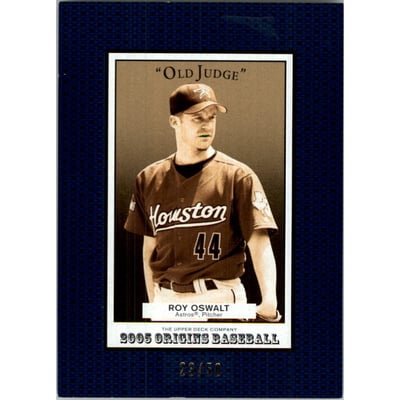 2005 Origins Old Judge Blue #67 Roy Oswalt