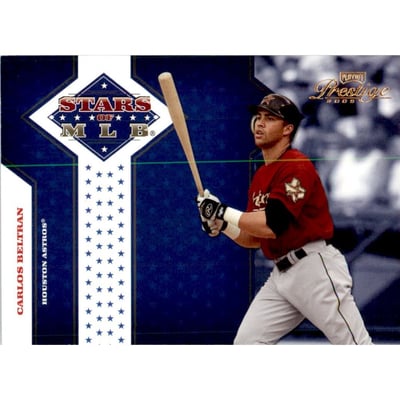 2005 Playoff Prestige Stars of MLB Foil #15 Carlos Beltran