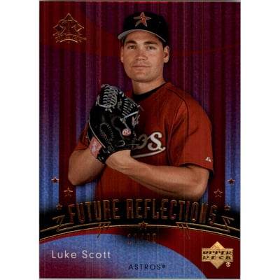 2005 Reflections Red #249 Luke Scott FR