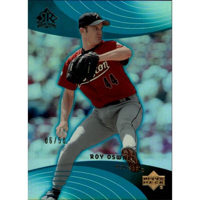 2005 Reflections Turquoise #35 Roy Oswalt