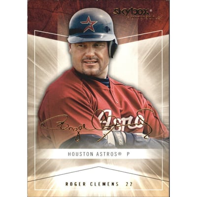 2005 SkyBox Autographics Insignia #25 Roger Clemens