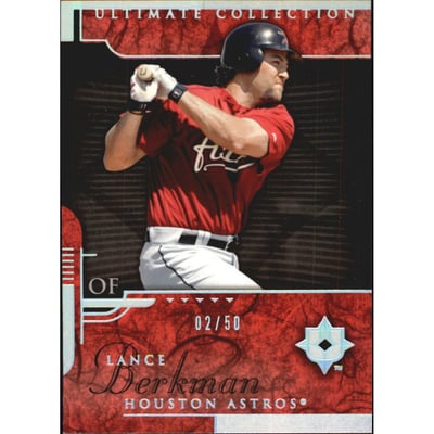 2005 Ultimate Collection Silver #61 Lance Berkman