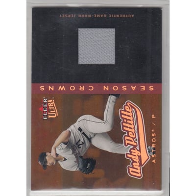 2005 Ultra Season Crowns Game Used Copper #1 Andy Pettitte Jsy