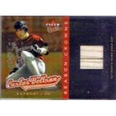 2005 Ultra Season Crowns Game Used Copper #168 Carlos Beltran Bat