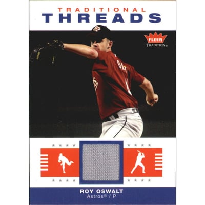 2006 Fleer Tradition Traditional Threads #RO Roy Oswalt Jsy