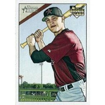 2007 Bowman Heritage #226b Hunter Pence SP/No Signature