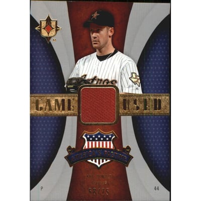 2007 Ultimate Collection America's Pastime Memorabilia #RO Roy Oswalt/75