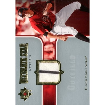 2007 Ultimate Collection Ultimate Star Materials #HP Hunter Pence