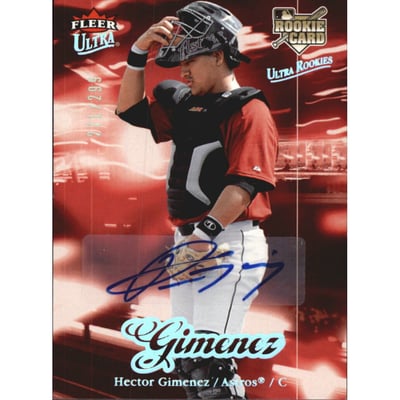2007 Ultra Rookie Autographs #217a Hector Gimenez/299