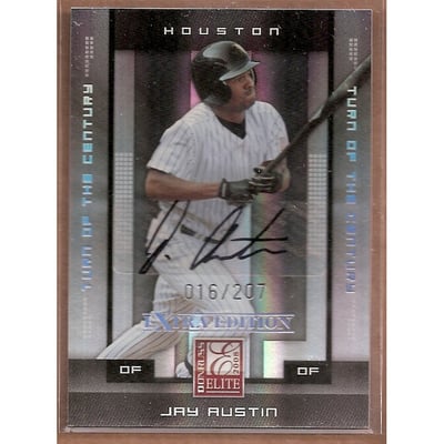 2008 Donruss Elite Extra Edition Signature Turn of the Century #44 Jay Austin/207