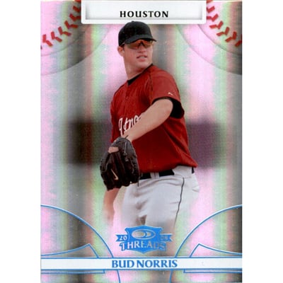 2008 Donruss Threads Century Proof Platinum #64 Bud Norris