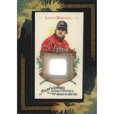 2008 Topps Allen and Ginter Relics #LB Lance Berkman Jsy C