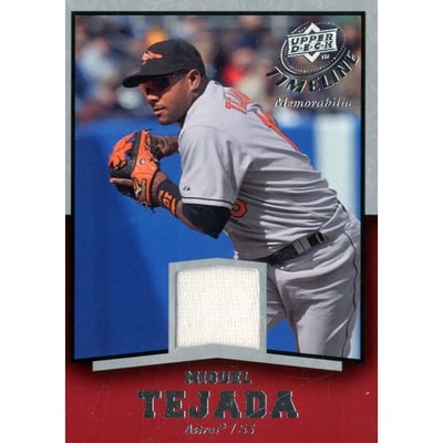 2008 Upper Deck Timeline Memorabilia #MT Miguel Tejada